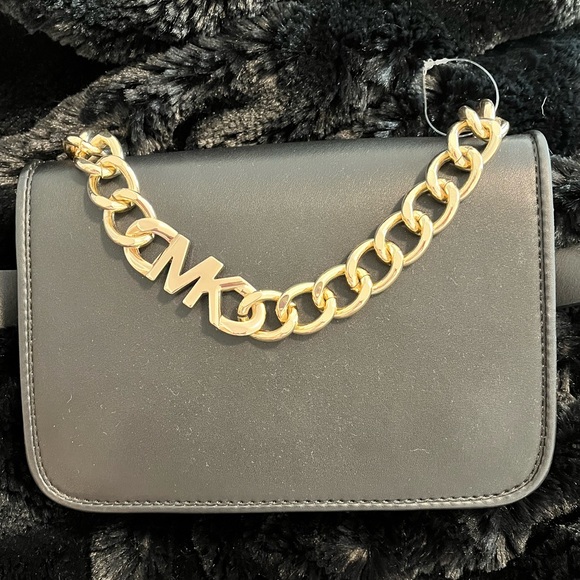 Michael MICHAEL KORS Black belt bag- New - Picture 8 of 9